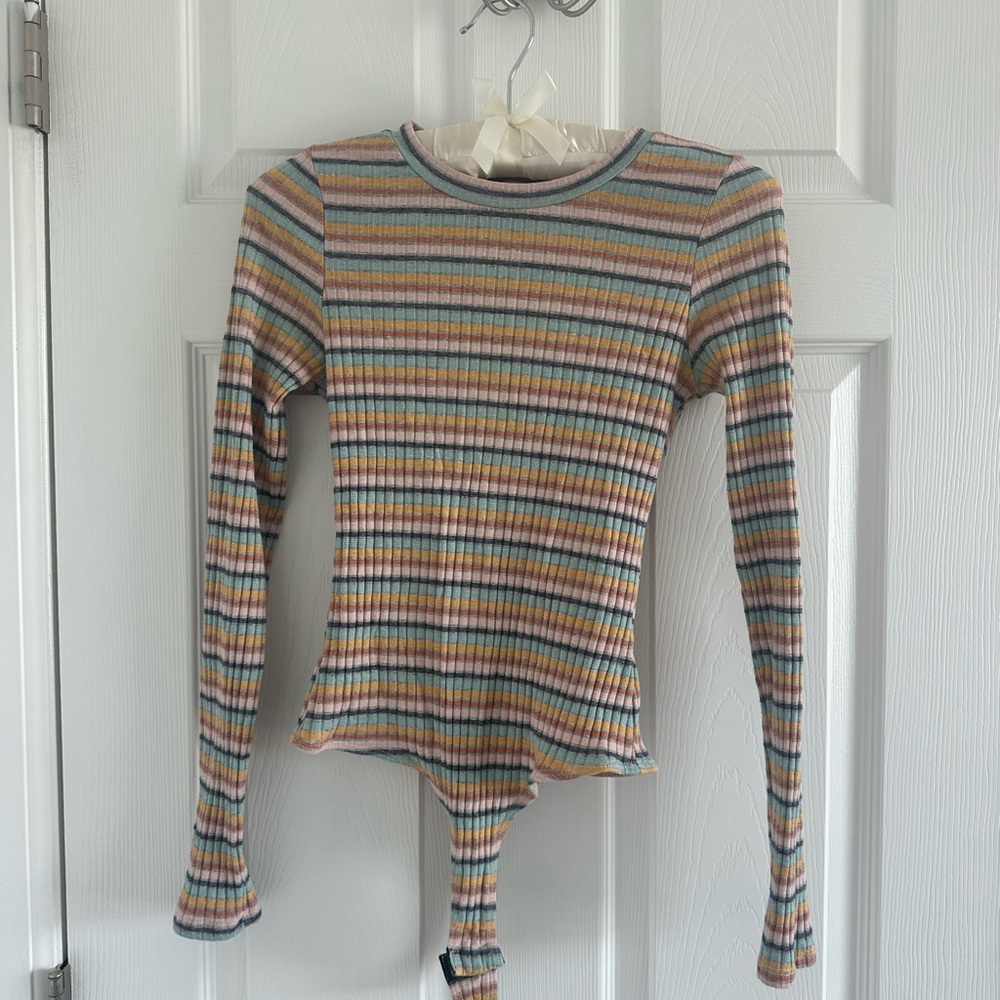 Striped Multicolor Women's Top